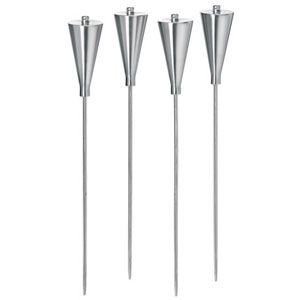 ORCHOS Mini Torches Set of 4 by Blomus - Starlight Lighting USA and Canada
